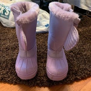 Girls winter snow boots